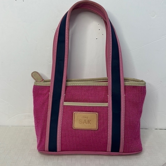 The Sak Pink And Blue Tote - Picture 1 of 10